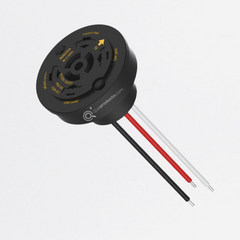 Base fotocontrol 3 Pines, 105-600 Vop, red, Ref BLC10R5-3P, Marca Inadisa (Bajo Pedido)