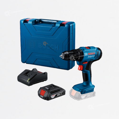 Taladro Percutor-Atornilla 1/2" Inalám, GSB 183-LI, 18V, 1Bat+Mal, Ref 06019K91G1, Marca Bosch (Bajo Pedido)