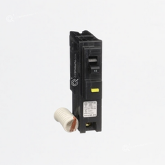 Interruptor Breaker Enchufable Dif Home 1P 15A, 120V, 10KA-6mA, Ref HOM115GFI, Marca Schneider (Bajo Pedido)