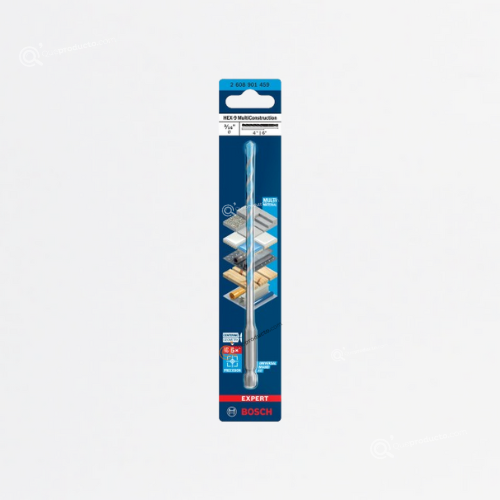 Broca EXPERT HEX-9 Multiconstruction Ø3/16X4X6", UEX1, Ref 2608901459, Marca Bosch (En Stock)