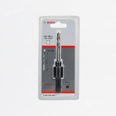 Mandril Para Sierras Copa 9/16" a 1-3/16" Encastre Hexagonal 9,5mm, Ref 2609.390.588-000, Marca Bosch (En Stock)