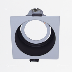 Chasis Bala MR16 ABSOLUNO II Blanca Max 50W, base Sugerida GU10, Ref 60YDC1067MVB, Marca Tecnolite (Bajo Pedido)