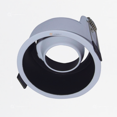 Chasis Bala MR16 ALASIA I Blanca Max 50W, base Sugerida GU10, Ref 60YDR1068MVB, Marca Tecnolite (Bajo Pedido)