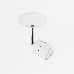 Chasis Lámpara Spot BELLAGIO Blanco, 60W Max, 100-240V, Ref YSN-367L/B, Marca Tecnolite (Bajo Pedido)