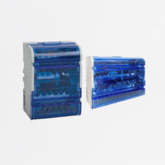Bloque de Distribución SMD 4P 7 Conexiones 125A 20kA, Ref SDM9907, Marca Steck (Bajo Pedido)