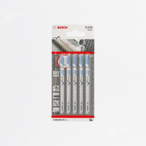 Hoja De Calar T127D, Aluminio, 8TPI, PaqueteX5, Ref 2608668575, Marca Bosch (Bajo Pedido)