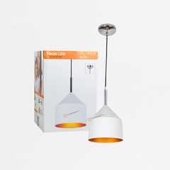 Luminaria Chasis Colgante AUVA, Max 60W, Sugerido E27, 100-240V, Ref CTL-7432/B, Marca Tecnolite (Bajo Pedido)