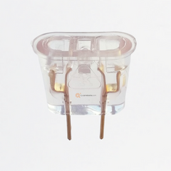 Clavija Convertidor de Redondo a Plano 10A, 120V, IP20, Ref FC-17, Marca Kontiki (S)