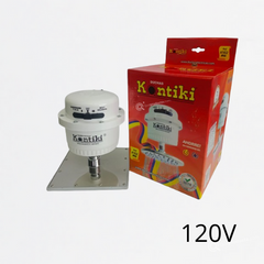 Ducha Eléctrica Tradicional, 33A, Selector Manual 3T, IP44, 120 V, Ref K102-RG, Marca Kontiki (O)