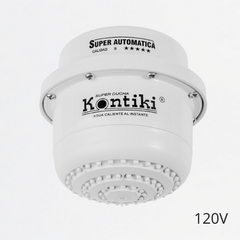 Ducha Eléctrica Tradicional, 33A, Automática, IP44, 120 V, Ref K-104, Marca Kontiki (S)
