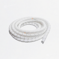 Espiral Enrutador de Cables Blanco 1/2" (12 mm), RolloX10m, Ref FB12, Marca Adler (En Stock)