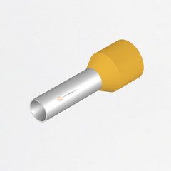 Terminal tubular, Estándar, 14mm, 12mm, amarillo, H6,0/20D GE, Ref 9019220000, Marca WeidMüller (Bajo Pedido)