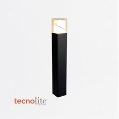 Mini Poste Deco OBELIX III, 13W, 3000K, 770 lm, IP65, 100-240V, Ref HLED-003/N/30, Marca Tecnolite (Bajo Pedido)