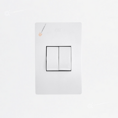 Interruptor Doble Conmutable 10A, 110-260V, Ref 14022, Marca SOLAIO-EXE (O)