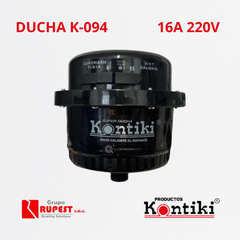 Ducha Eléc. Salón de Belleza, 16A, Selec. Manual 3 Tem, Racor, 220 V, Ref K-094, Marca Kontiki (En Stock)