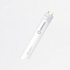 LED Tubo T8 opal vidrio 18W, 6500K, 1850 lm, Conex 1E, 100-277V, Ref 7022351, Ledvance-Osram (En Stock)