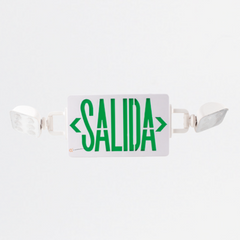 LED Señal salida + Luminaria de emergencia 4W, 140 lm, 100-240V, Ref S3, Marca Royal Lighting (En Stock)