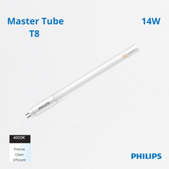 TLED MASTER Tubo 1E T8 1200mm, 14W, 4000K, 2100 lm, Ref 929004285112, Marca Philips (Bajo Pedido)