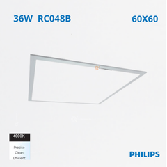 LED Panel 36W 60X60, 4000K, 4000 lm, 100-277V, NO Atenuable, Ref 911401854281, Marca Philips (En Stock)