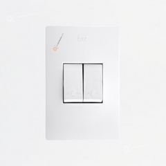 Pulsador Doble, Ref 14055, Marca SOLAIO-EXE (O)