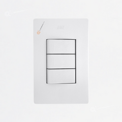 Pulsador Triple, Ref 14053, Marca SOLAIO-EXE (O)