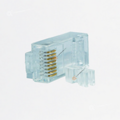 Conector de Red RJ45 6 UTP, PaqueteX10, Ref NRJ6-0602, Marca Powest (S)