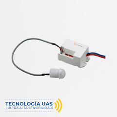 Sensor de Movimiento Infrarrojo, Ref S-E1 Mini, 120G/360G, 200W Max LED, Marca Royal Lighting (En Stock)