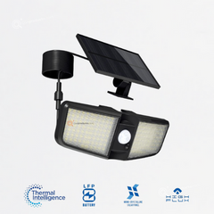 LED Luminaria Deco Solar de Pared RW20, 3000K, IP65, Ref RW20, Marca Royal Lighting (En Stock)