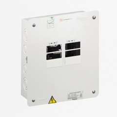 Tablero Enchufable Bifásico 240 V 6 circuitos TQ SP125A ZA000611036, Marca Schneider (Bajo Pedido)