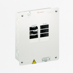 Tablero Enchufable Bifásico 240 V 8 circuitos TQ SP125A ZA000611039, Marca Schneider (En Stock)