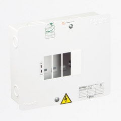 Tablero Enchufable Monofásico 120 V 4 circuitos VTQ 75A ZA000611010, Marca Schneider (Bajo Pedido)