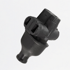 Toma Tee Eléctrica 15A, 120V, IP20, Ref FC-21, Marca Kontiki (S)