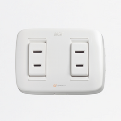 Toma Doble Americana sobreponer 6A, Ref DUE 12066, Marca DUE-EXE (S)