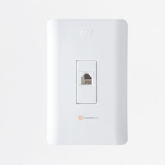 Toma Teléfono Americana 4 hilos (RJ11), Ref 15006TA4, Marca DUOMO-EXE (O)