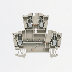 Borne, Conx brida-tornillo, Beige oscuro, 2. mm², 400V, TS 35, Ref 1021500000, Marca WeidMüller (Bajo Pedido)