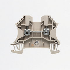 Bloque, Conx brida-tornillo, Beige oscuro, 2.5mm², 800V, TS 35, Ref 1020000000, Marca WeidMüller (Bajo Pedido)