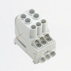 Borne, Conx brida-tornillo, Gris claro, 25 mm², 1000 V, TS 35, Ref 1561910000, Marca WeidMüller (Bajo Pedido)