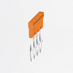 Conexión transversal (borne), insertado, naranja, 24 A, Ref 1527590000, Marca WeidMüller (Bajo Pedido)