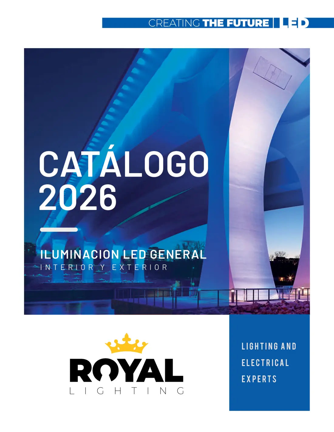 Catálogo Royal Lighting 2026, portada