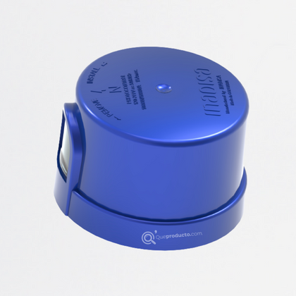 Fotocontrol Azul A3 Multicarga, 105-305 Vop, 120-277V red, Ref PCE-3NC32A-IP54, Marca Inadisa (O)