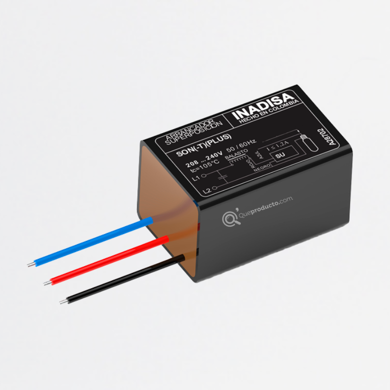 Arrancador Tipo Superposición IGSU400-05, Pico Max 5KV, red, Ref IGSU400-05, Marca Inadisa (O)