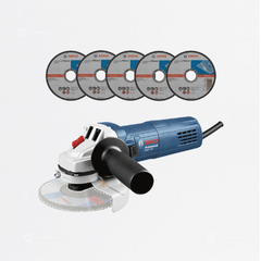 Pulidora Angular, GWS 700 + 5 Discos, Eje 5/8", 710W, 110V ,  Ref 0601.3A3.0G2-000, Marca Bosch (Bajo Pedido)