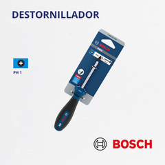 PRO Destornillador En Cruz PH1 x 75 mm, Ref 1600.A03.9RV-000, Marca Bosch (Bajo Pedido)