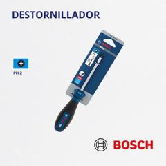PRO Destornillador En Cruz PH2 x 100 mm, Ref 1600.A03.9RW-000, Marca Bosch (Bajo Pedido)