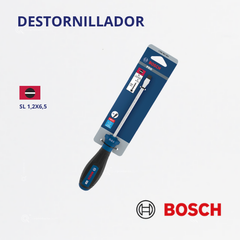 PRO Destornillador En Pala SL 1.2 x 6.5 x 125 mm, Ref 1600.A03.9S4-000, Marca Bosch (Bajo Pedido)