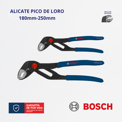 Alicate Extensible X2, Mango Antideslizante, Ref 1600.A03.DN6-000, Marca Bosch (Bajo Pedido)