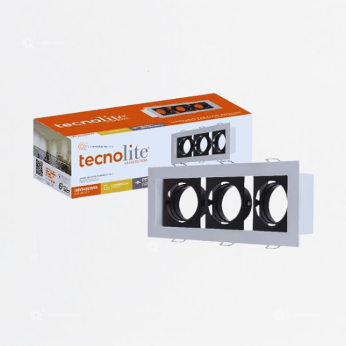 Chasis Luminaria Cardan ALICANTE II, Max 120W, GU10 X3, 100-240V, Ref 180YD4003MVB, Marca Tecnolite (Bajo Pedido)