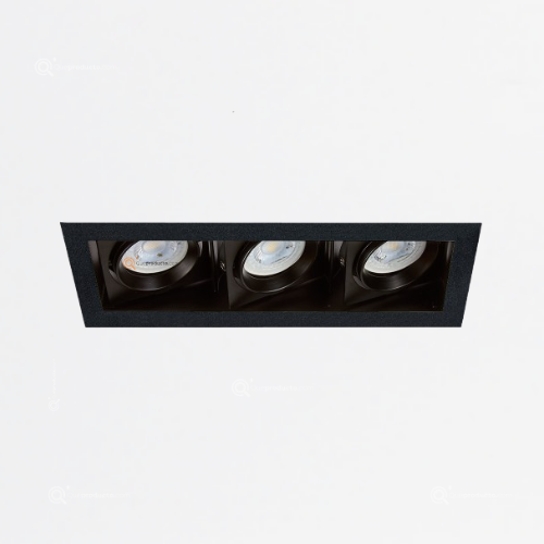 Chasis Luminaria Cardan ALICANTE II, Max 120W, GU10 X3, 100-240V, Ref 180YD4003MVN, Marca Tecnolite (Bajo Pedido)