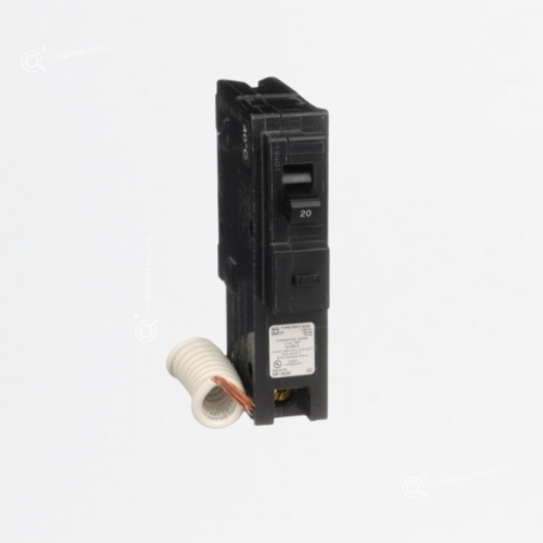 Interruptor Breaker Enchufable Dif Home 1P 15A, 120V, 10KA-30mA, Ref HOM115EPD, Marca Schneider (Bajo Pedido)
