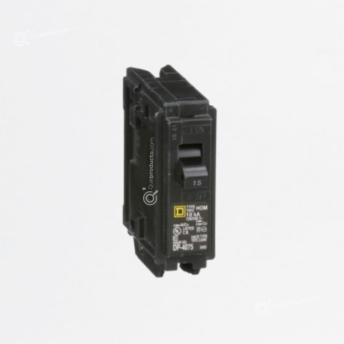 Interruptor Breaker Enchufable Automático Home 1P 40A, 120V, 10KA, Ref HOM140, Marca Schneider (Bajo Pedido)